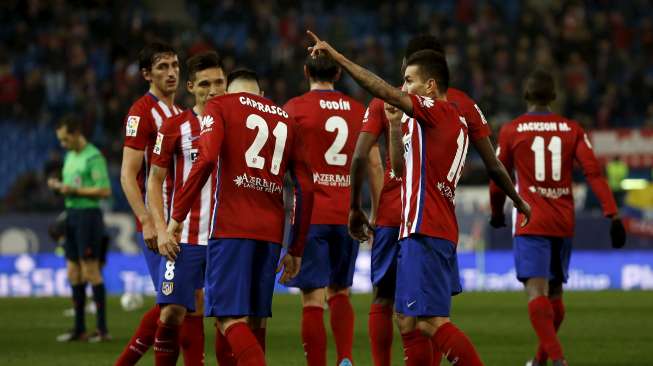 Atletico dan Valencia ke Perempat Final Copa del Rey