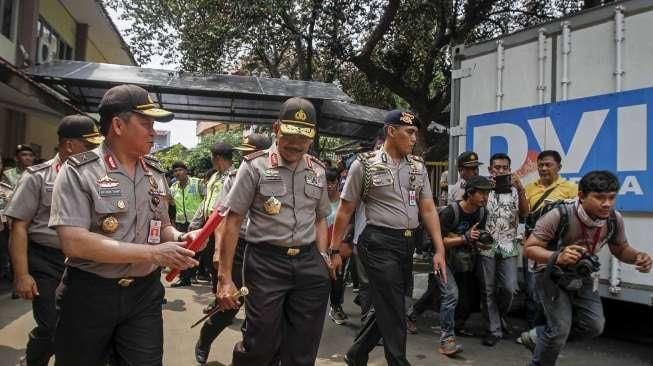 Kapolri Tinjau Korban Bom Sarinah