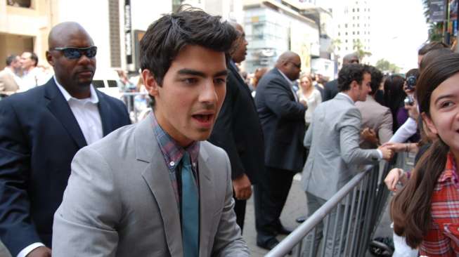 Aktor sekaligus penyanyi Joe Jonas [shutterstock]