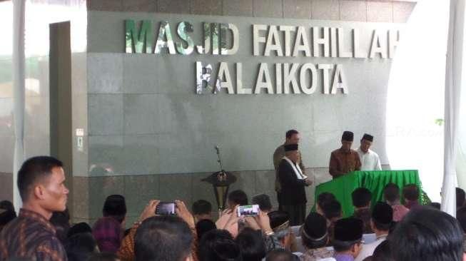 Jokowi Minta Masjid Fatahillah Jadi Simbol Pemprov DKI