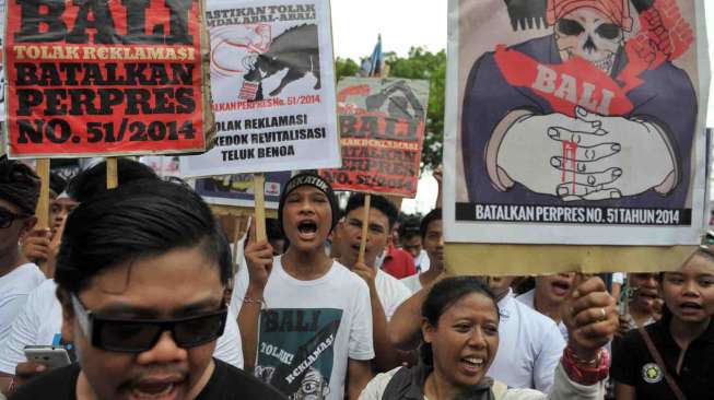 Tolak Reklamasi Teluk Benoa