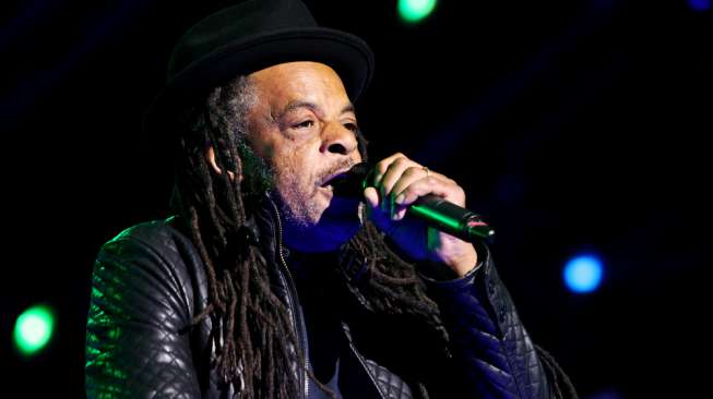 Oswiecim, Poland - June 20 2015: British reggae band UB40 play at the Life Festival in Oswiecim, Poland