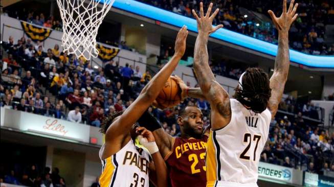 "The Big Three" Akhiri Kutukan Cavs di Kandang Pacers