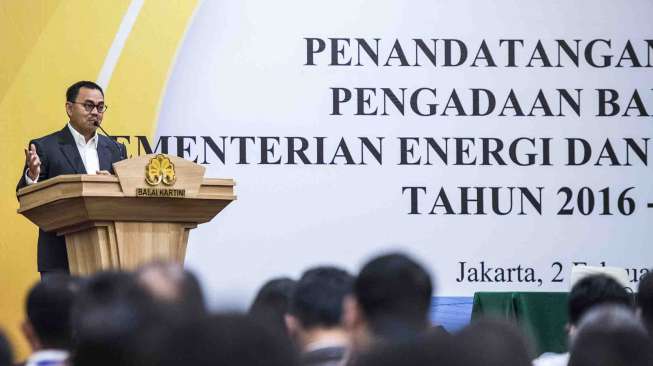 Menteri ESDM Teken Kontrak Rp136,65 Miliar