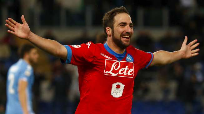 Tambah Gol, Higuain Semakin Sulit Terkejar di Puncak Top Skor