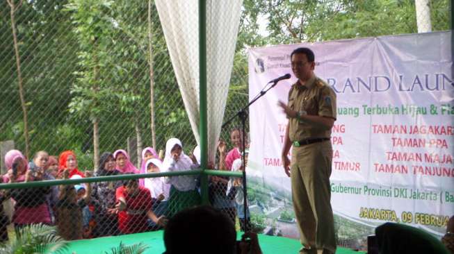 Ahok 'Cium' Dugaan Banyak Petugas Taman Fiktif