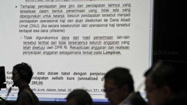 Laporan Keuangan Penyelenggaran Haji