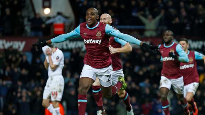 Lewat Perpanjangan Waktu, West Ham Singkirkan Liverpool