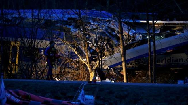 Tabrakan Kereta Jerman, 10 Orang Tewas 81 Luka-luka