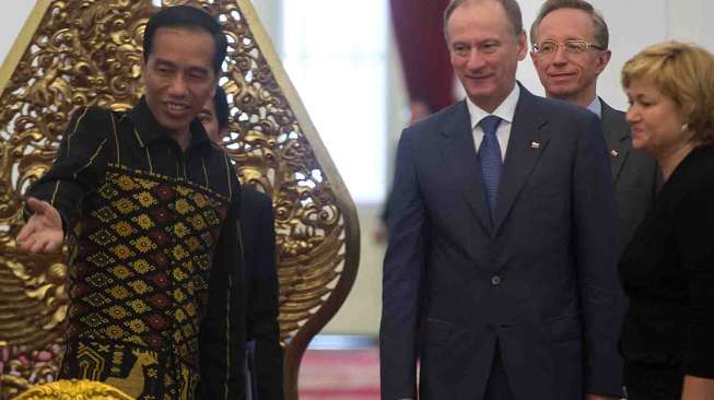Jokowi Terima Dewan Keamanan Rusia