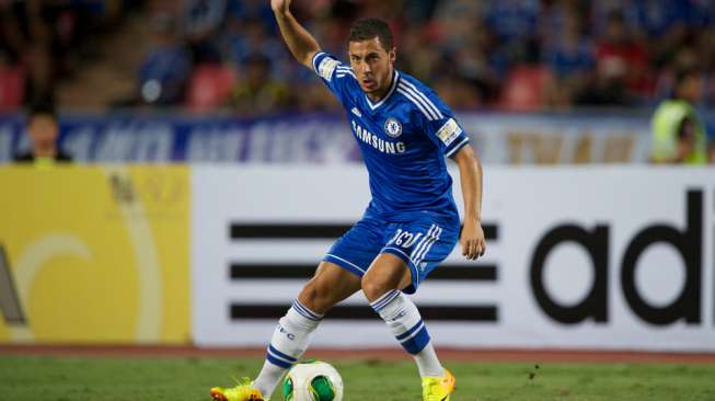 Eden Hazard masuk dalam dalam daftar jual Chelsea. [Shutterstock]