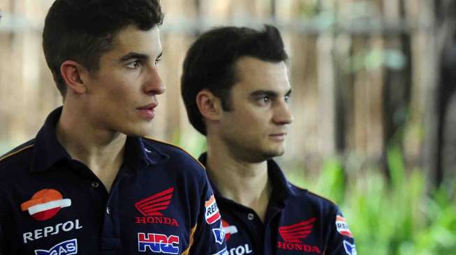 Marc Marquez dan Pedrosa Main Futsal