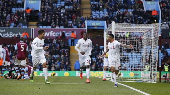 "Ngamuk", Liverpool Bantai Aston Villa di Villa Park