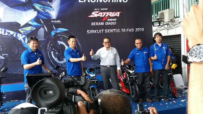 Suzuki Kenalkan New Satria F150 Injeksi, Dibanderol Rp21,9 Juta