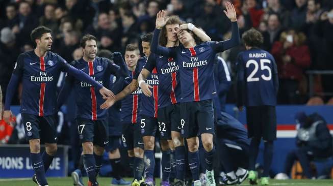 Gol Cavani Benamkan Chelsea di Parc des Princess