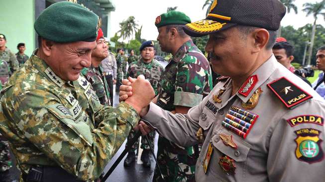 Apel Gabungan Pengamanan Jakarta