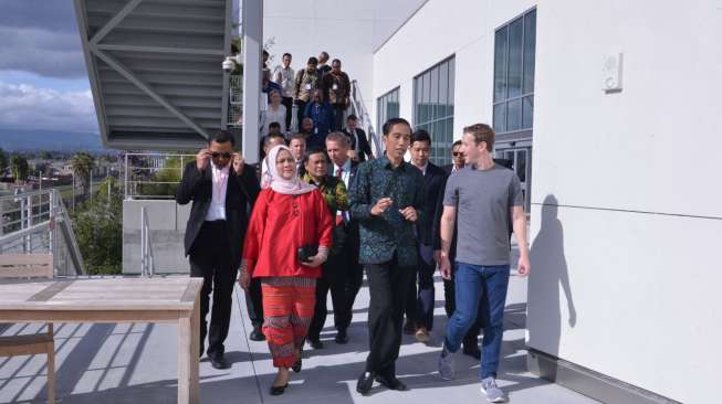 Ini merupakan kali kedua pertemuan keduanya setelah sebelumnya Mark Zuckerberg berkunjung ke Indonesia.