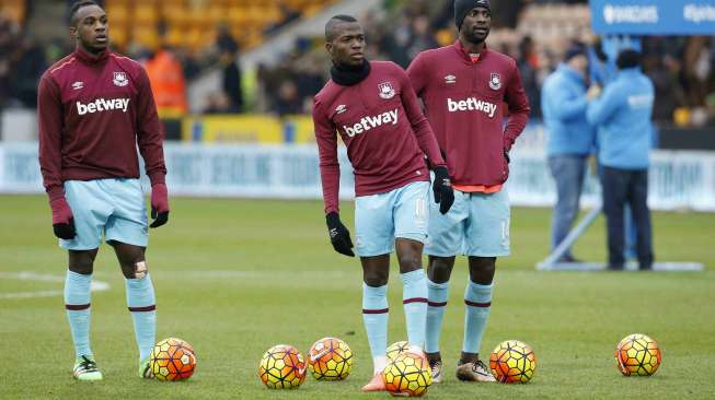 Dua Penyerang West Ham Batal Tampil di Piala FA