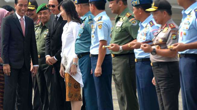 Jokowi Tiba di Tanah Air