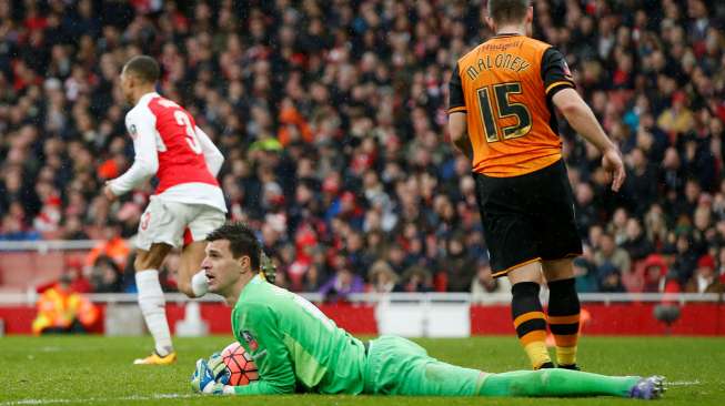 Ditahan Hull, Arsenal Harus Mainkan Laga "Replay"