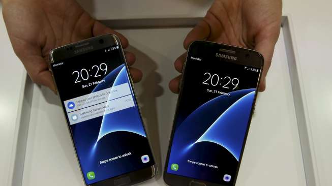 Samsung Galaxy S7 dan S7 Edge Berbalut Emas Siap Masuk Pasar