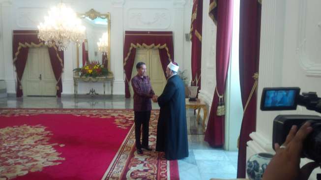 Bertemu Imam Besar Al Azhar Mesir, Jokowi Bahas Radikalisme