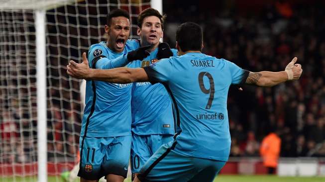 Inilah 5 Fakta Menarik Usai Barca Bungkam Arsenal