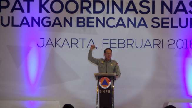 Fokus BNPB di Penanggulangan Bencana Tahun 2016