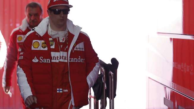 Raikkonen Tanggapi Dingin Dominasi Ferrari di Sirkuit Catalunya