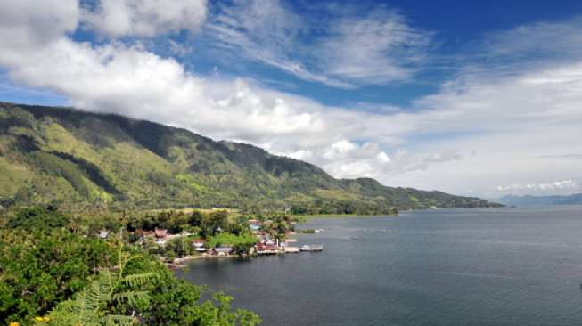 Danau Toba di Sumatera Utara (Shutterstock).