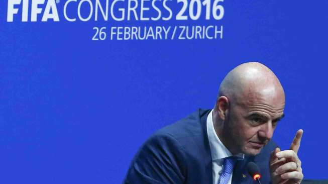 Gianni Infantino Jadi Presiden FIFA