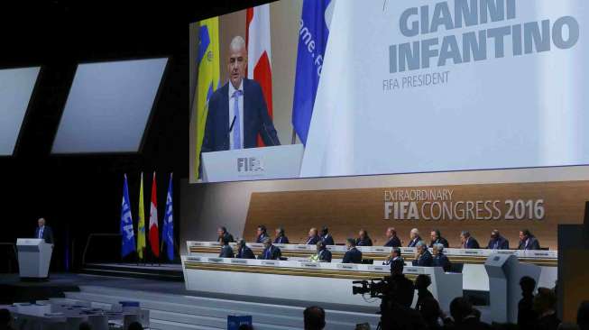 Gianni Infantino Jadi Presiden FIFA