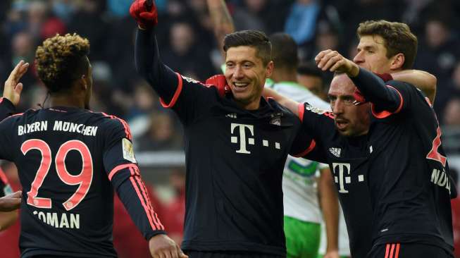 Menangkan Bayern, Lewandowski Makin Mantap Memimpin