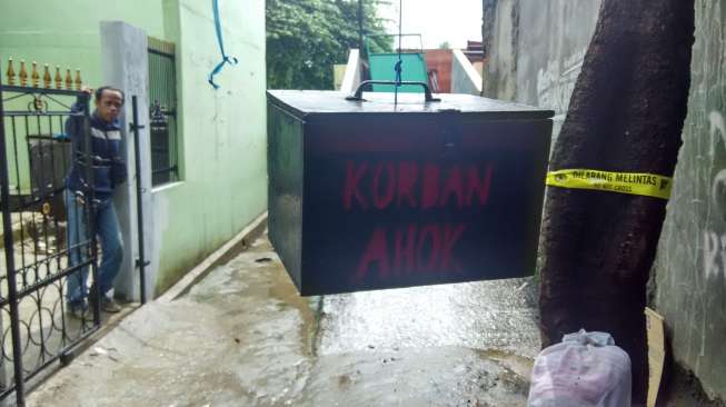 Ada Kotak Amal 'Korban Ahok' di Kalijodo