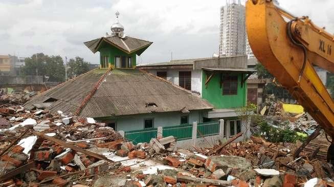 Kerajaan Esek-esek Kalijodo Hancur, Masjid Ini Tetap Kokoh