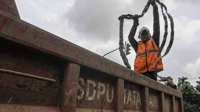 Polisi Bentuk Tim Khusus Selidiki 'Kulit Kabel Sabotase Banjir'
