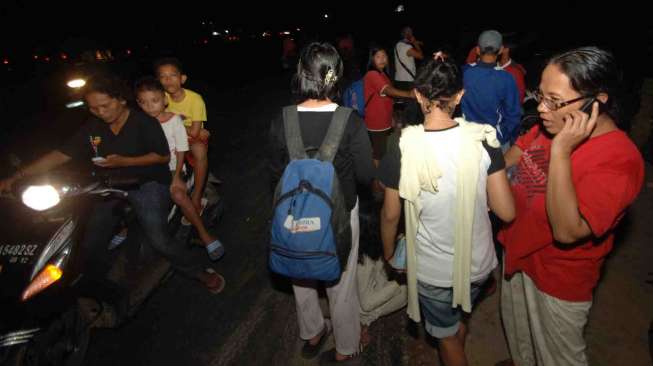 Warga Kota Pandang Mengungsi
