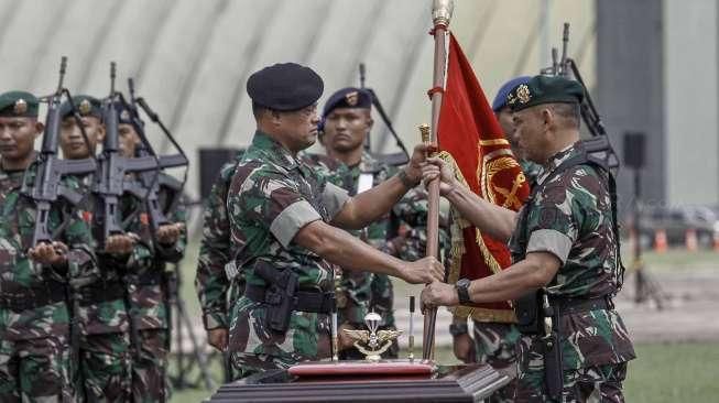 Upacara Alih Kodal PPRC TNI