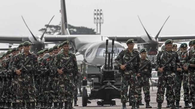 Upacara Alih Kodal PPRC TNI