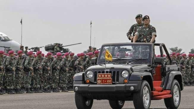 Upacara Alih Kodal PPRC TNI