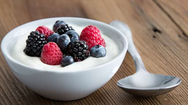 Ilustrasi yoghurt (Shutterstock)