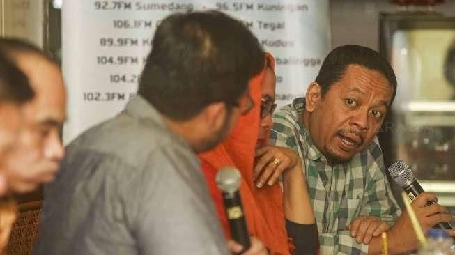 Diskusi bertajuk 'Menteri Ribut Bikin Ribet' yang digelar di Jakarta, Sabtu (5/3/2016), menghadirkan sejumlah pembicara dari berbagai kalangan. [Suara.com/Kurniawan Mas'ud]