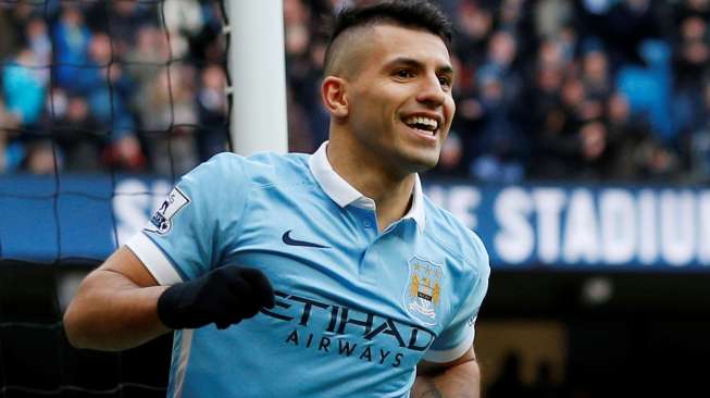 Pellegrini Yakin Aguero Pertahankan "Golden Boot"