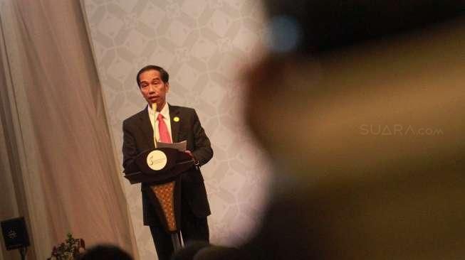 Pidato Jokowi Menggetarkan Penutupan KTT Luar Biasa OKI 2016