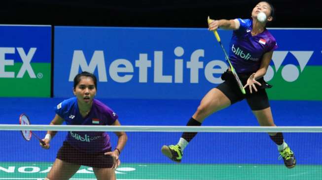 Greysia Polii/Nitya Krishinda Maheswari diluar dugaan kandas lebih cepat di All England 2016 [Humas PBSI]