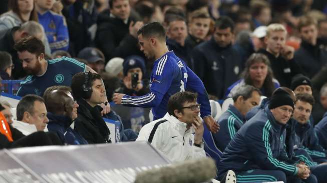 Dicemooh Lantaran Chelsea Tersingkir, Hazard Tetap Dibela