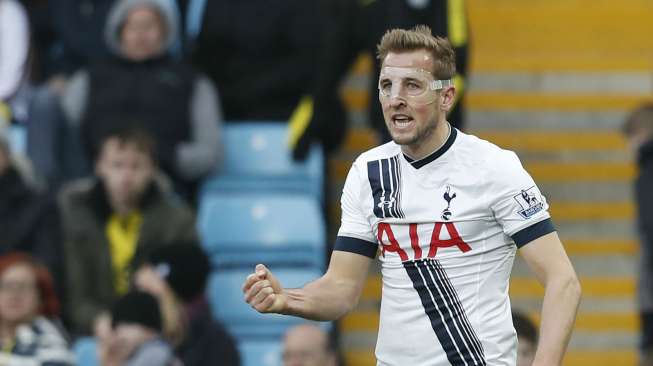 Menangkan Spurs di Villa Park, Kane Samai Angka Gol Vardy