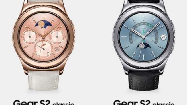 Samsung Gear S2 Berlapis Emas Mulai Bisa Dipesan