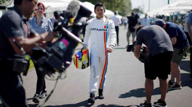 Rio Haryanto Bertekad Lampaui Prestasi Pebalap Asia Terdahulu