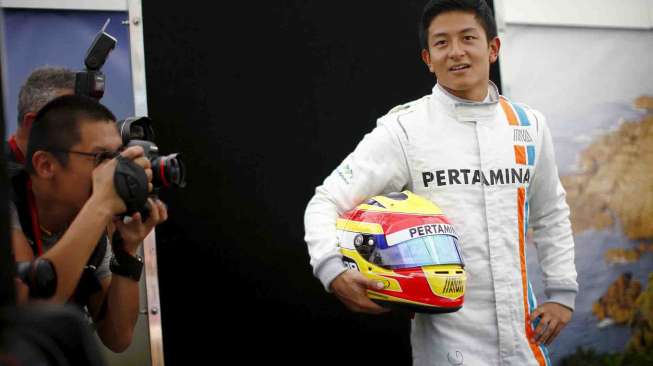 Sesi Foto Rio Haryanto di F1